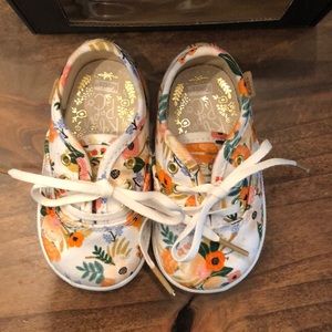 NWT Size 3 Rifle Paper Co x Keds